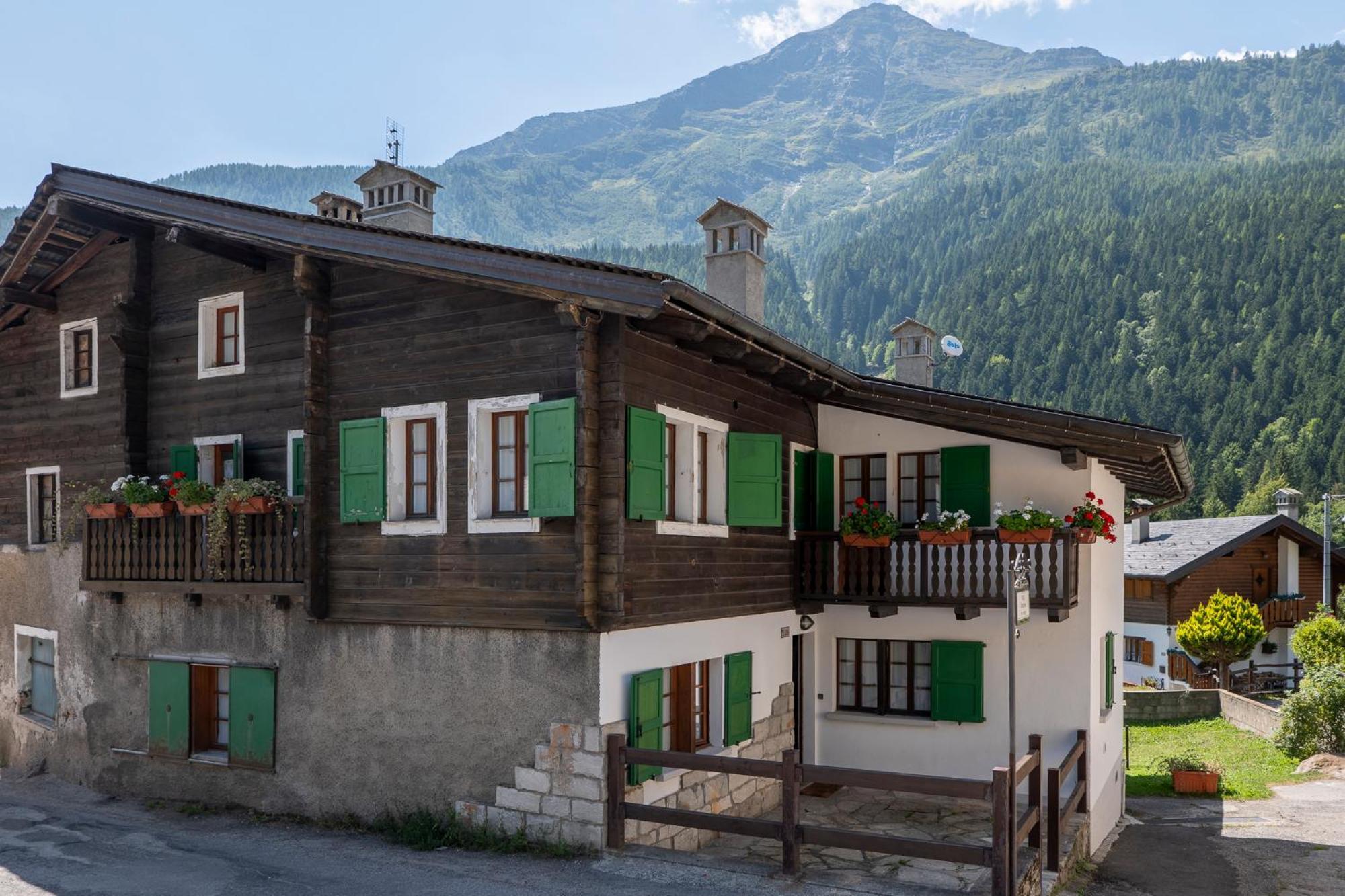 Incanto Walser Apartments Ronco Макуньяга Экстерьер фото