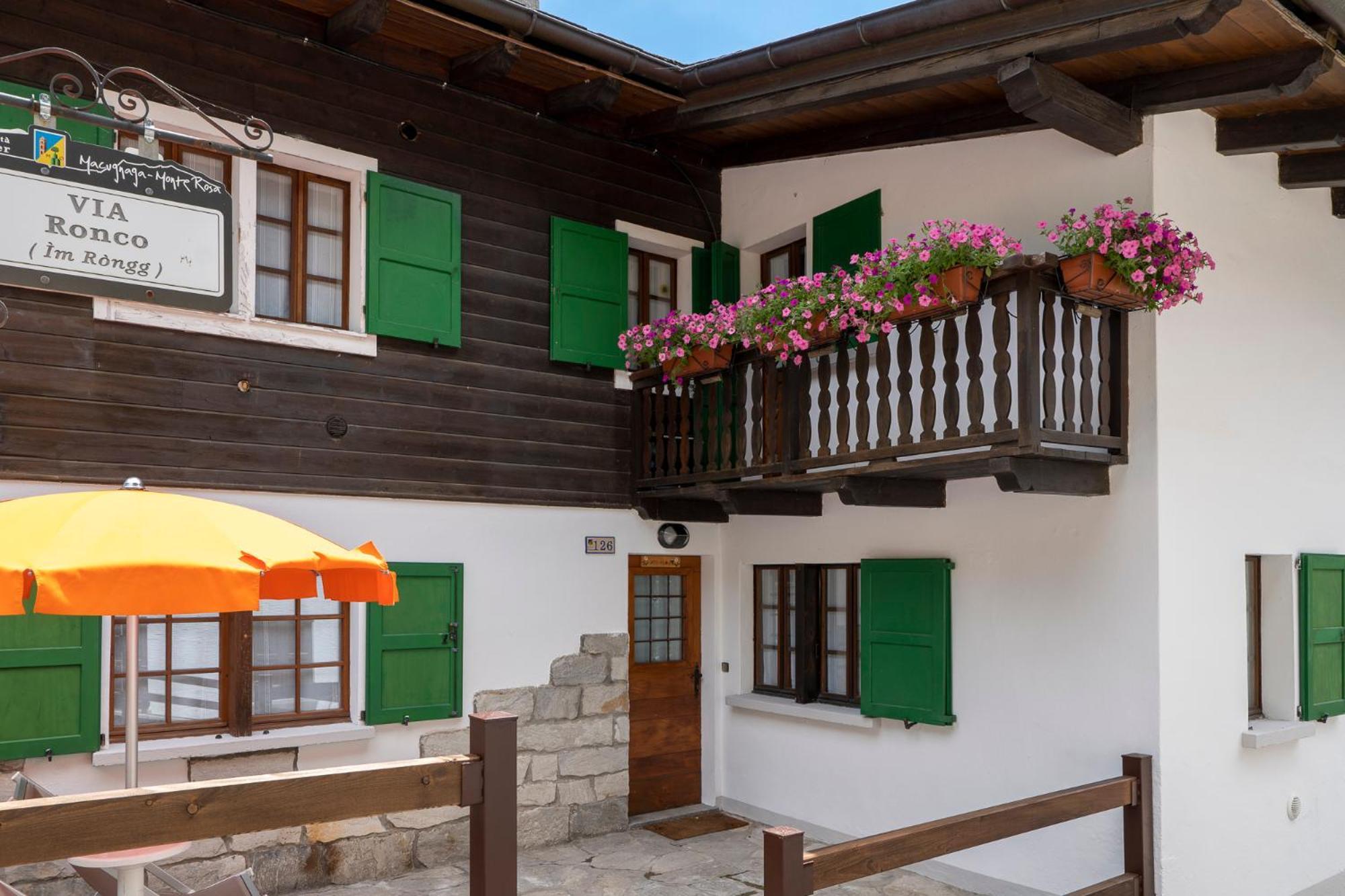 Incanto Walser Apartments Ronco Макуньяга Экстерьер фото