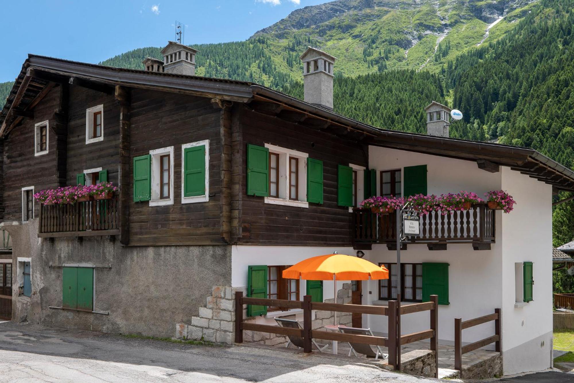 Incanto Walser Apartments Ronco Макуньяга Экстерьер фото